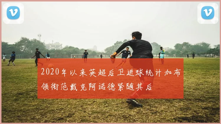 2020年以来英超后卫进球统计加布领衔范戴克阿诺德紧随其后
